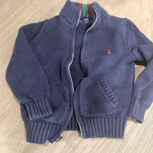 Polo Ralph Lauren Kids Navy Knit Sweater 3T